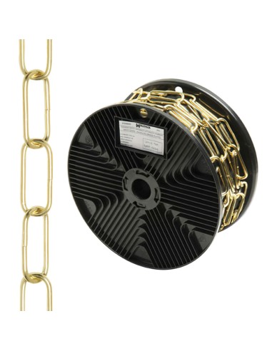 Cadena Decorativa Lisa Latonada 3,4x43 mm....
