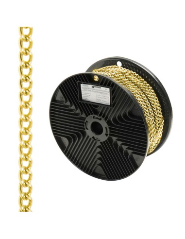 Cadena Decorativa Barbada Dorada 2,0 mm. /...