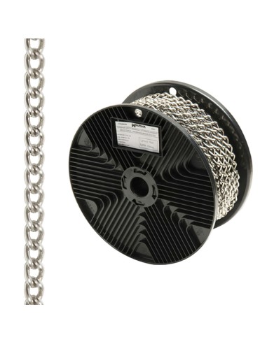 Cadena Decorativa Barbada Niquelada 2,0 mm....