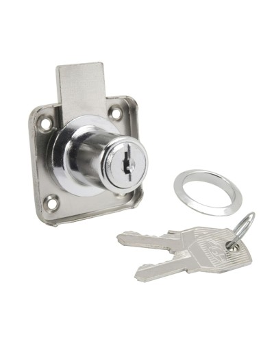 Cerradura Mueble Para Cajon    361/20 mm. Cromado