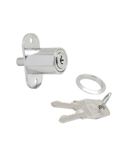 Cerradura Puerta Corredera Con Pulsador 347/27...