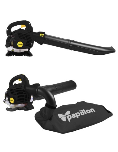 Aspirador  Soplador Papillon Gasolina 25.4 cm³.