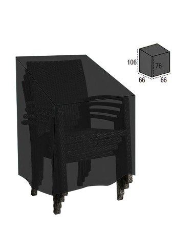 Funda cubre sillas PAPILLON 66x66x76x106cm...