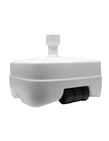 Base Sombrilla Polietileno Con Ruedas, 58x58...