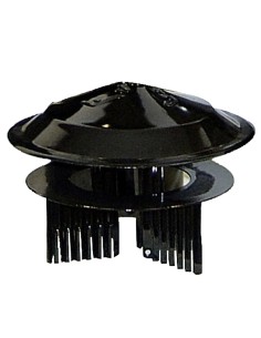 Sombrero Color Negro Universal Para Estufa de Ø 80 a Ø...