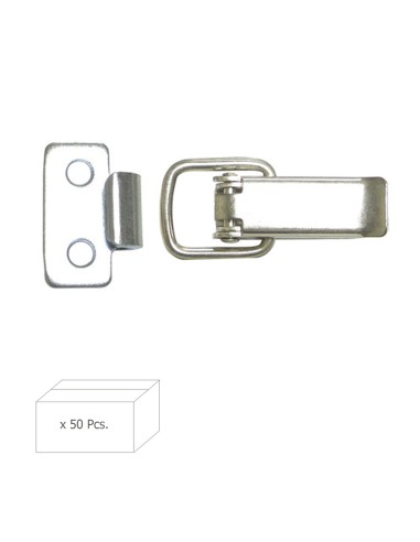 Cierre Caja Con Enganche Plano   60 mm. (Caja...