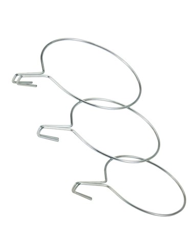 Soporte Maceta Balcon Zincado 22 cms