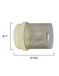 Filtro Inoxidable Para Válvula Retencion    1"