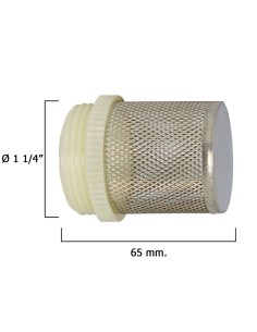 Filtro Inoxidable Para Válvula Retencion    1 1/4"