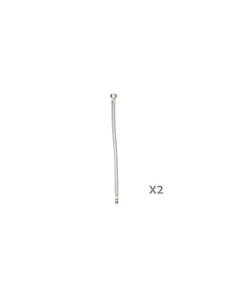 Latiguillo  Monomando Maurer H3/8" - M10 (2piezas)