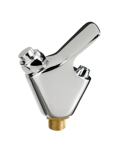 Grifo fuente agua SATURNIA vertical cromado 04040569