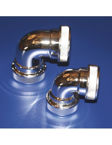 Codo Desague Metalizado T-200  ME H-H/40