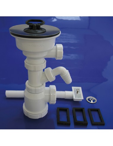 Sifon Botella Extensible T-2ER  1  1/2 con...