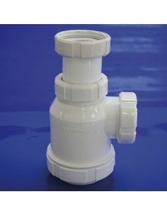 Sifon Botella Extensible T-4-VA  1  1/2  Válvula Automática