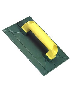 Talocha plástico Lisa 360x190 mm.amarilla