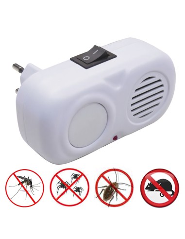 Ahuyentador Ultrasonidos Universal 60 m².