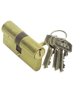 Cilindro Tesa 5030 /30x30 Latonado Leva larga