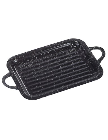 Asadora Porcelana Rectangular  21x27 cm.