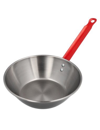 Sartén Honda Pulida Con Mango 20 cm.