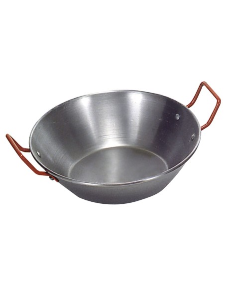 Sartén Honda Pulida Con Asas 20 cm.