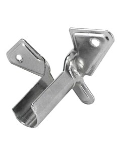 Soporte Barra 12 mm.Ø Cromo Lateral