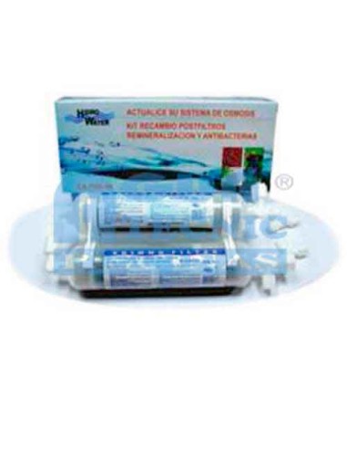 Cartucho osmosis 10" kit HW remineralizacion + antibacterias