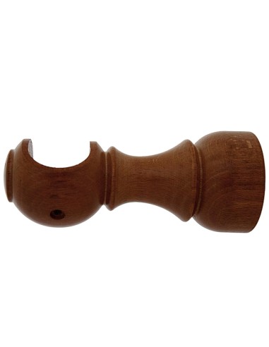 Soporte RIEL CHYC madera liso abierto 28x128mm...