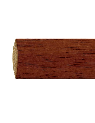 Barra Madera Lisa 1,8 Metros x 20 mm. Nogal