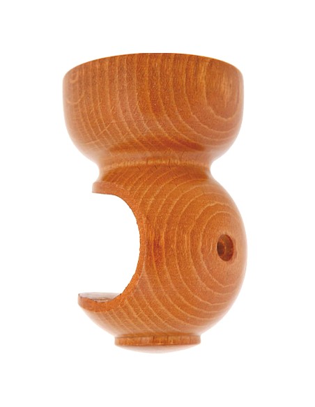 Soporte Madera Liso Techo 20x 68 mm. Teca