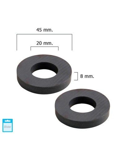 Iman Wolfpack Ferrita Aro Ø 45x20x8 mm....