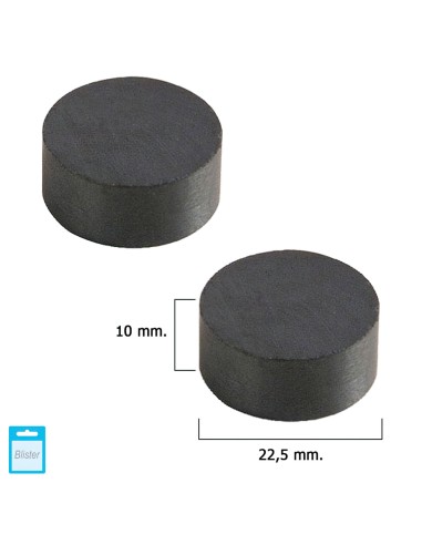 Iman Wolfpack Ferrita Redondo Ø 22,5x10 mm....