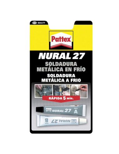 Nural- 27 Aluminio Gris (Juego 2 Tubos 22 cm³.)
