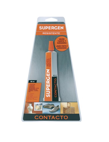 Pegamento Supergen Clasico   40 ml.