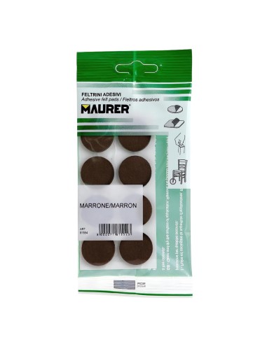 Fieltro Adhesivo Ø 24 mm. (Blister  8 Piezas)...
