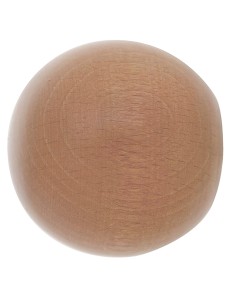 Terminal Madera Esfera 20x40 mm. Pino
