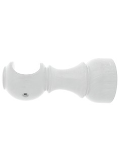 Soporte Madera Liso Abierto 20x 88 mm. Blanco