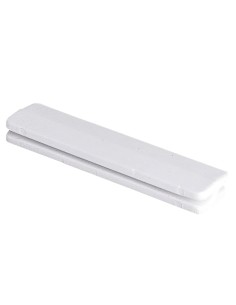 Empalme Para Riel Aluminio P950 Blanco