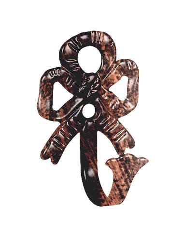 Alzapaños Forja Lazo Negro / Cobre    Juego 2...