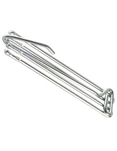 Gancho Cortina Plisar Techo Largo (Bolsa 100 Unidades)