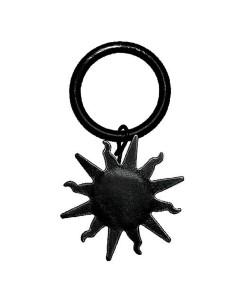 Anilla Forja Ø 20 mm. Con Sol Negro Bolsa 10 Unidades