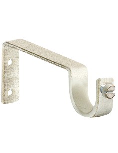 Soporte Sencillo Forja Ø 20 mm. Marfil / Oro (Blister 2...