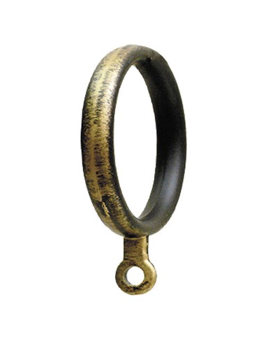 Anilla Forja Ø 28 mm. Negro / Dorado Bolsa 10...