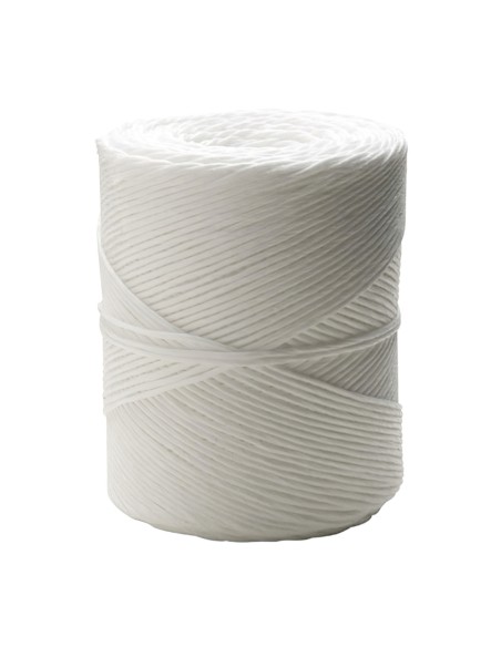 Cuerda Rafia Bobina 750 gramos Color Blanco