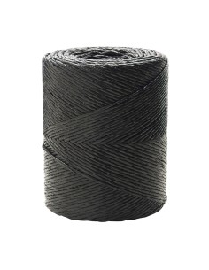 Cuerda Rafia Bobina 750 gramos Color Negro