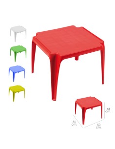 Mesa IPAE resina infantil Tavolo Baby