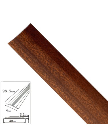 Tapajuntas Adhesivo Para Moquetas Metal Sapelli...