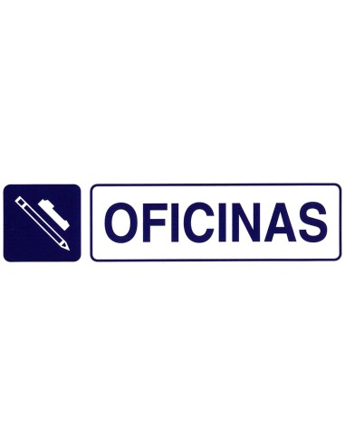 Rotulo Adhesivo 250x63 mm. Oficinas