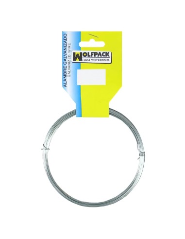 Alambre Galvanizado (Rollo 50 gramos) Nº 4/0,9 mm.