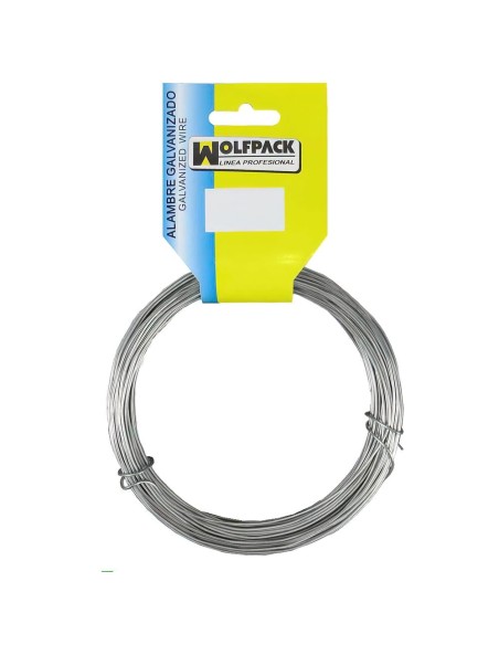Alambre Galvanizado (Rollo 250 gramos) Nº16/2,7 mm.