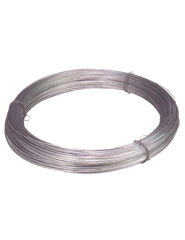 Alambre Galvanizado Rollo  5 kg. Nº  8 - 1,3 mm